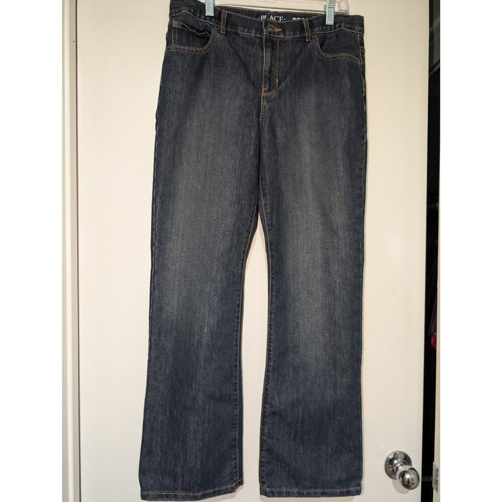 NWT Place Bootcut Husky Jeans Size 14 Tall Dustbowl Wash Denim